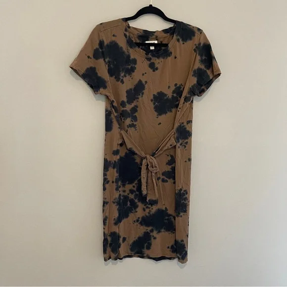 black and brown tie dye dress Flamingo Tie Dye Dress Phoenix – Thaluta